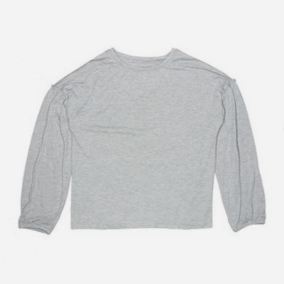 Rockets Of Awesome Other - Rockets of Awesome Heather Gray Glitter Long Sleeve Top 6/7